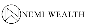 Nemi Wealth Logo: A stylized 'N' and 'W' interwoven, representing Nemi Wealth's financial services.