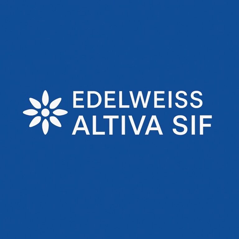Edelweiss Altiva SIF logo on a blue background