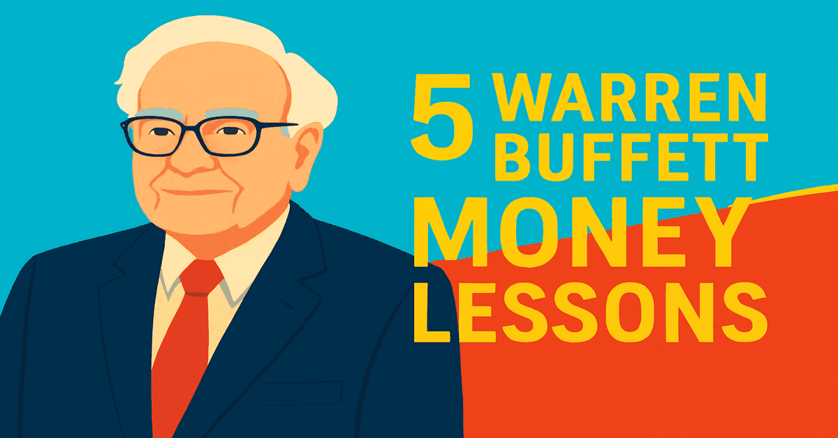 Warren Buffett, 5 Warren Buffett money lessons