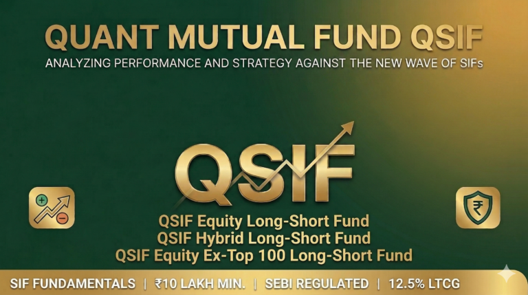 Quant Mutual Fund QSIF launches India’s first Specialised Investment Fund with a Long-Short strategy for sophisticated investors QSIF Equity Long-Short Fund QSIF Hybrid Long-Short Fund QSIFEquity Ex-Top 100 Long-Short Fund