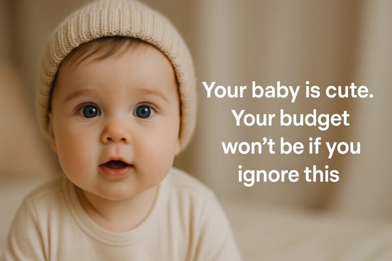 Baby Budget for New Parents, Cute baby for baby budget plan