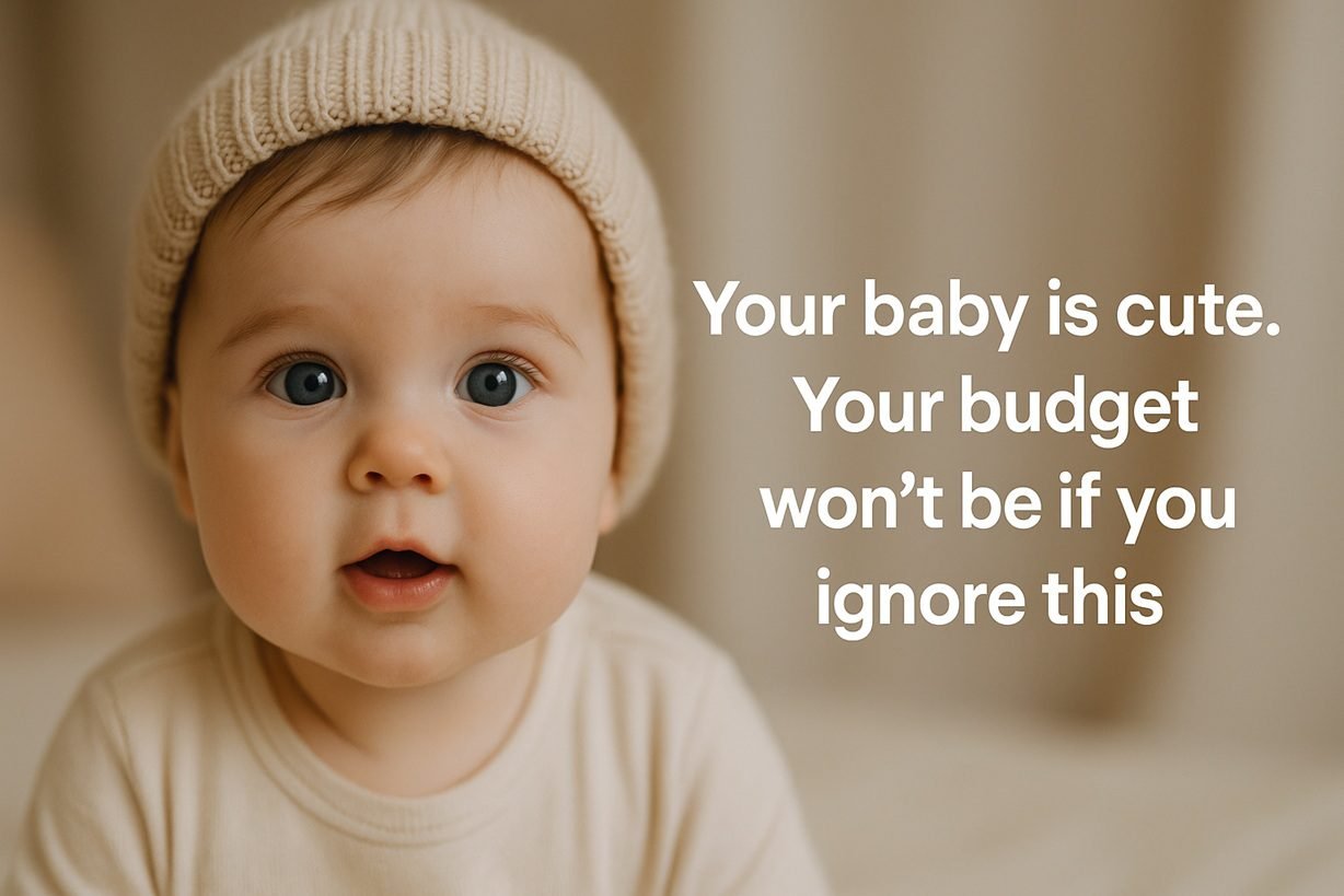 Baby Budget for New Parents, Cute baby for baby budget plan