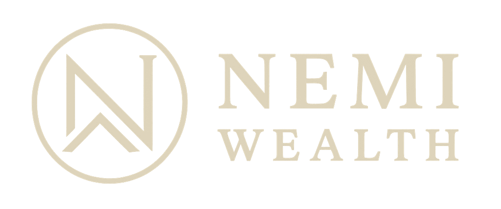 Nemi Wealth logo horizontal light