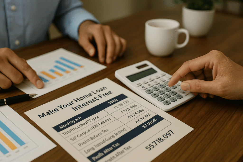 interest free home loan, explanation, how to make your home loan interest free